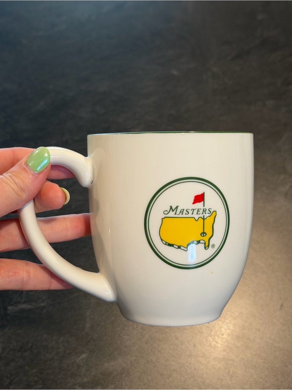 MASTERS Augusta National Golf Club Coffee Tea Mug Cup Porcelain Classic Golf